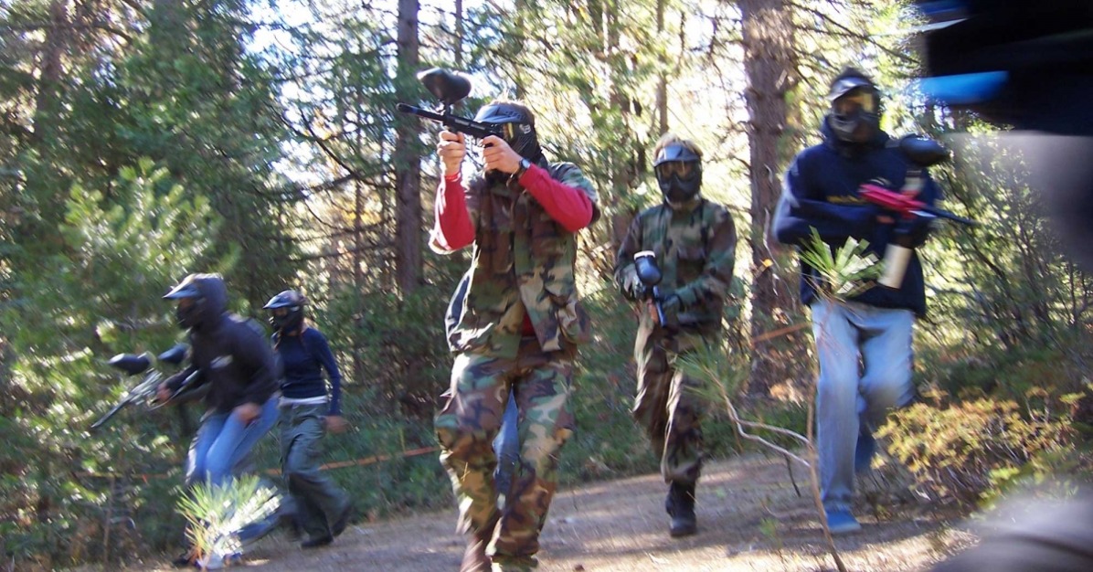 Paintballing In Mt. Hood Territory