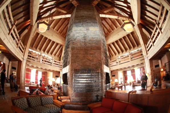 Timberline Lodge Lobby Fireplace, National Historic Landmark