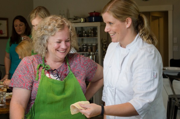 The Kitchen at Middleground Farms Cooking Class