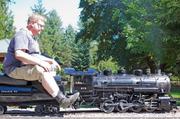 Pacific Northwest Live Steamers, Engine 1978 rider