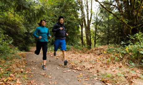 Trail Runners, Hardy Creek Trail