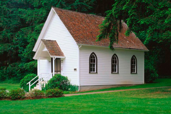 Pioneer Church at Baker Cabin, Oregon City