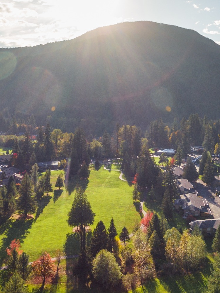 Golf course at the Mt. Hood Oregon Resort
