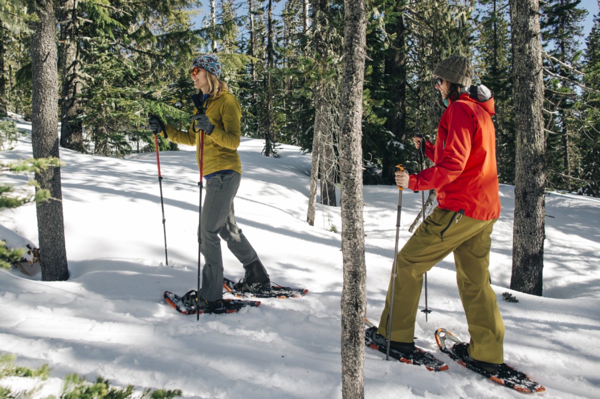 Mt. Hood National Forest snowshoeing