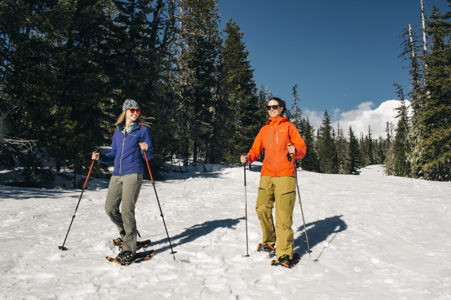 Snowshoeing in Mt. Hood National Forest