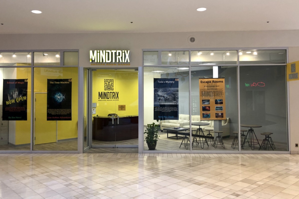 Mindtrix escape room entrance
