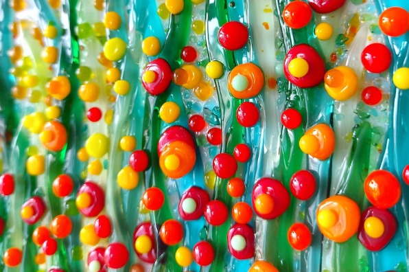 Abstract glass art from Sweet Lomy Art