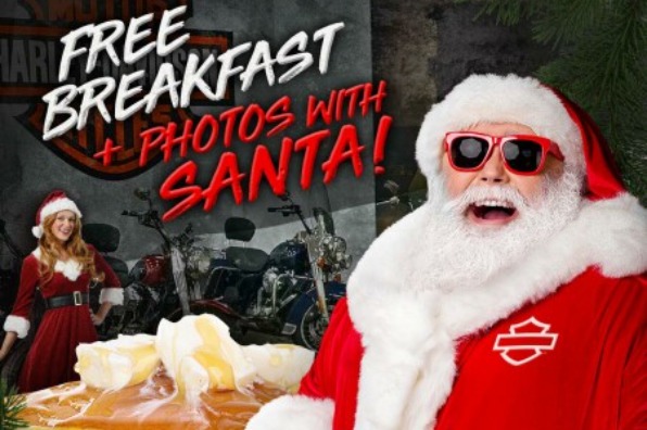Volcano Harley-Davidson Breakfast and Photos with Santa