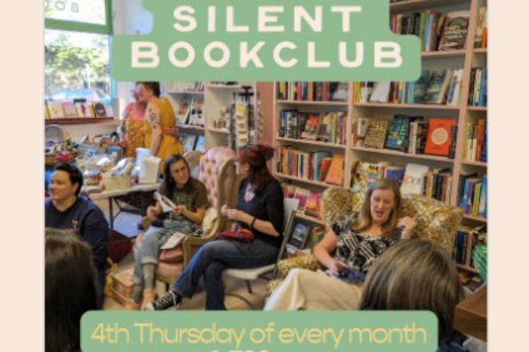 Silent Book Club at Spoke & Word