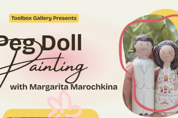 Wooden Peg Doll Painting class 