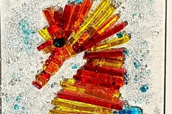 Creatures of the Sea in Fused Glass