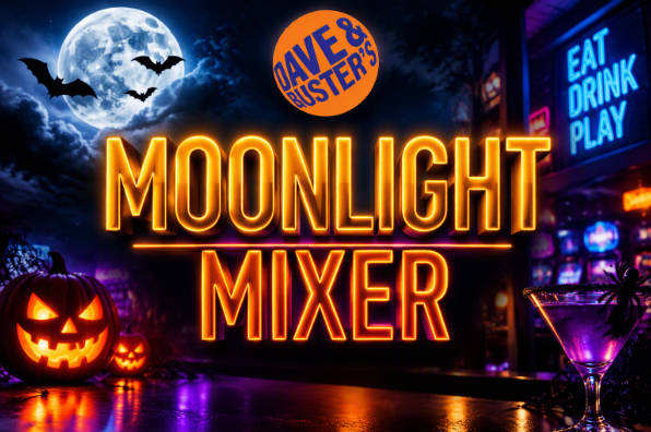 Moonlight Mixer at Dave and Busters