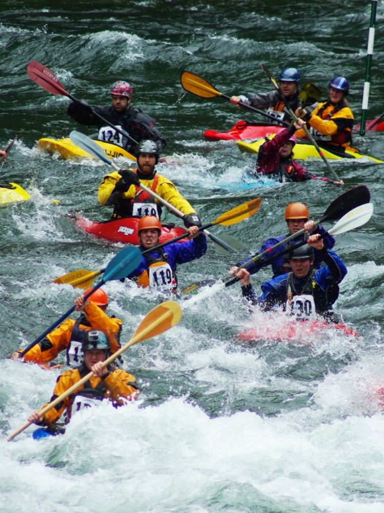Upper Clackamas Whitewater Festival, Kayakers